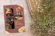 5 Birthday Photo Collage Templates, a Templates & Theme by TemplateCastleStore (Thumbnail 8 of 9)