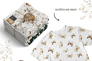 Bohemian garden hand drawn clipart, a Decorative Illustration by Navenzeles (Thumbnail 13 of 14)