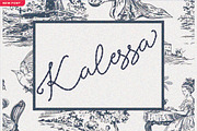 Rhea Line Script, a Script Font by JNJ Studio (Thumbnail 7 of 8)