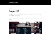 Delta, for Kirby 3.× CMS, a Templates & Theme by Starckio (Thumbnail 2 of 2)