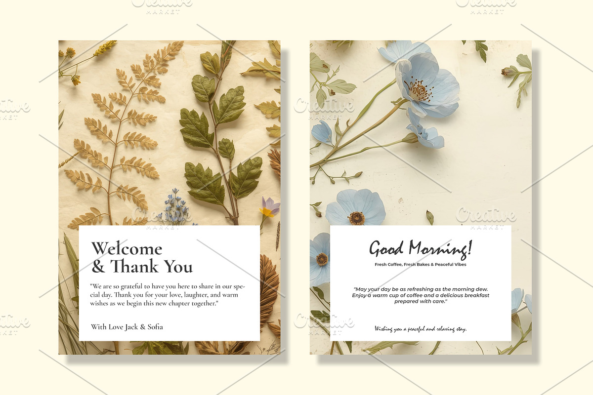 Vintage Herbarium Background Bundle, a Background Photo by M9 Design (Photo 4 of 10)
