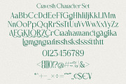 Cravesh - Ligature serif font, a Serif Font by Almeera Std (Thumbnail 8 of 8)