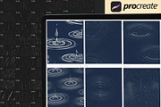 150 Procreate Rain Textures Brushes, a Brush Add-On by DrawingStoryShop (Thumbnail 6 of 6)