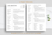 Professional Resume Template, a Resume Template by TheStandOutResume (Thumbnail 3 of 10)