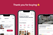 Prettyskin - Beauty Appointment App, an UI Kit Template by Minialis (Thumbnail 6 of 6)