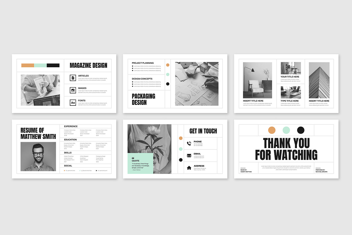 Portfolio PowerPoint Presentation