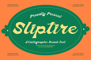 Sliptire Calligraphic Swash Font