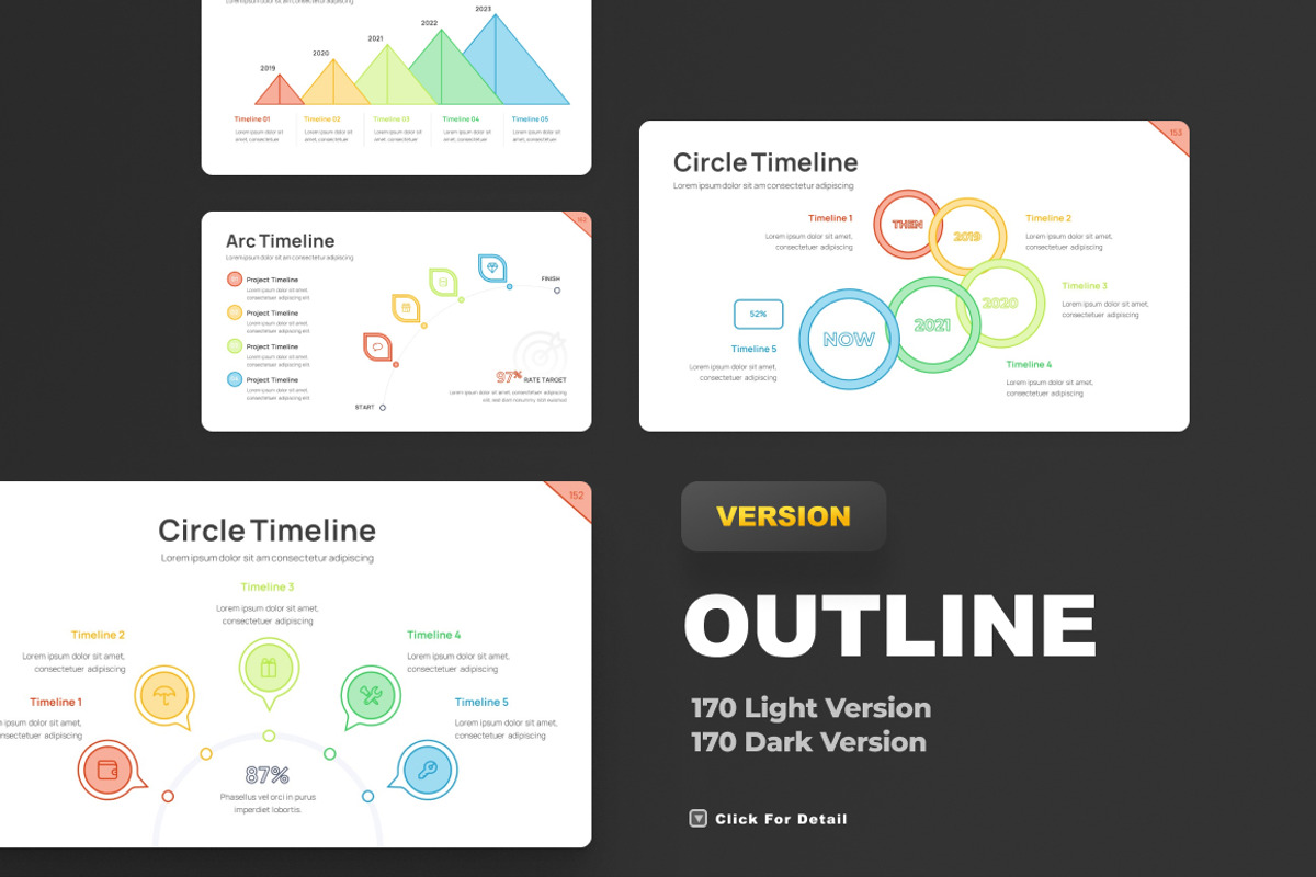 Project Timeline Infographic, a Presentation Template by Brandearth RRGraph (Photo 13 of 15)