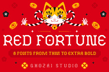 Red Fortune - Asian Inspired Font
