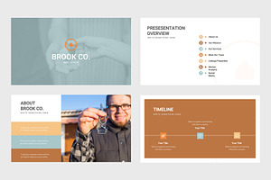 Brook Co. Real Estate Google Slides