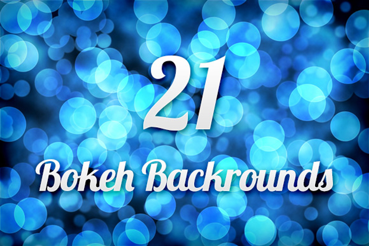 21 Bokeh Backgrounds, a Texture Graphic by Design Panoply (Photo 1 of 5)