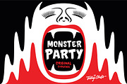 Monster Party Font, a Font by Tortugastudios (Thumbnail 1 of 11)
