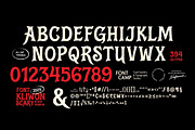 Kliwon Scary Font, a Serif Font by Fontcamp Type Foundry (Thumbnail 4 of 13)