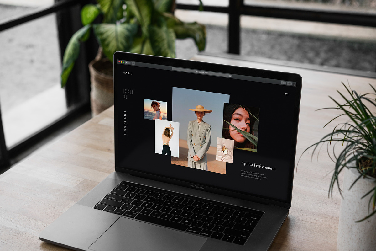 MacBook Pro Mock-Up Loft Style, an iPhone Mockup by Dikarte.Store (Photo 7 of 14)