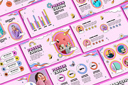 Retro Pink 90's Powerpoint Template, a Presentation Template by SKY CREATION (Thumbnail 1 of 6)