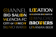 Bodrum Stencil, a Sans Serif Font by BULENT YUKSEL (Thumbnail 8 of 12)
