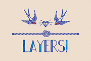 Sailors Dream, a Sans Serif Font by Pan Cabaj (Thumbnail 4 of 5)