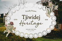 Tjiwidej Heritage – Serif & Script