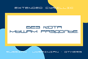 Kerberos Display Font, a Sans Serif Font by alpercakici (Thumbnail 6 of 17)