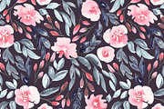 Pink, blue and purple, a Pattern Graphic by Anya-D (Thumbnail 2 of 5)