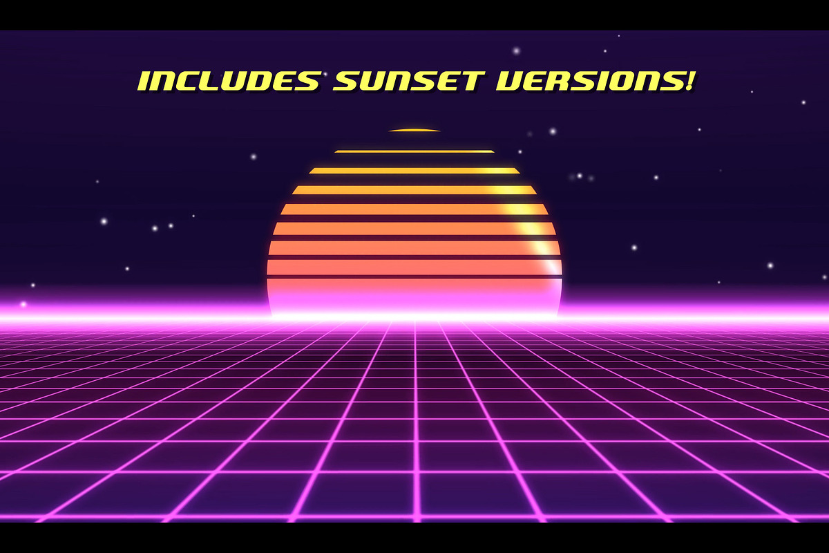 80s VHS Grid Background Videos, a Background Graphic by Enchanted Studios (Photo 4 of 5)