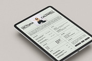 Stylish Canva Resume Template, a Resume Template by Moscovita Studio (Thumbnail 9 of 10)