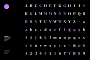 Abstract - Family 50% off, a Serif Font by Los Andes Type (Thumbnail 15 of 15)