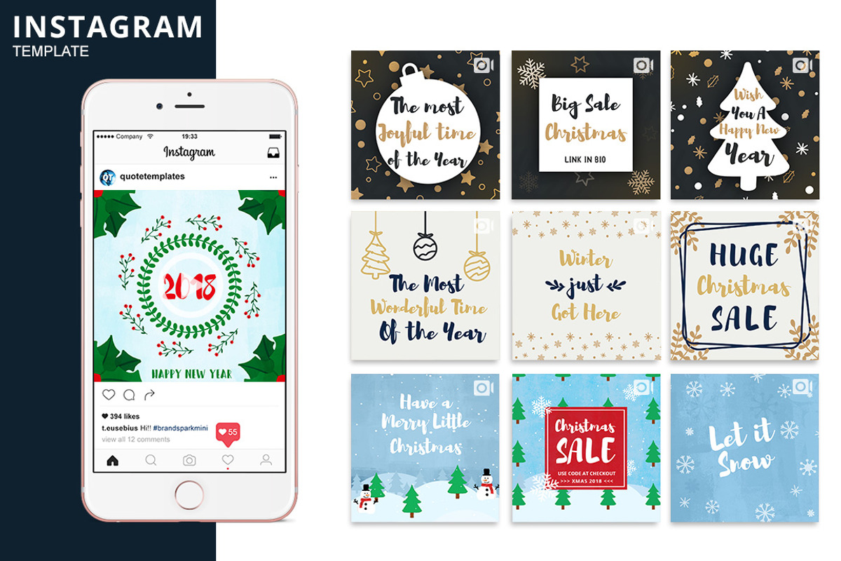 Christmas Animated Template, a Social Media Template by Brandspark Mini