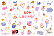 Cute Christmas & New Year BUNDLE, a Seasonal Illustration by Ruslana Lubenets (Thumbnail 80 of 104)