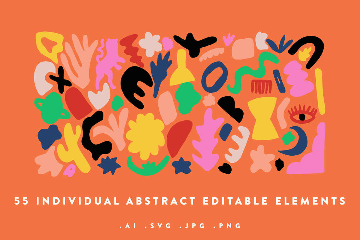 Björk The Abstract Graphics Kit, an Object Graphic by Neon Wild (Photo 2 of 9)