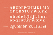 Peaching Regular Serif Font, a Serif Font by Rasio Studio (Thumbnail 2 of 9)