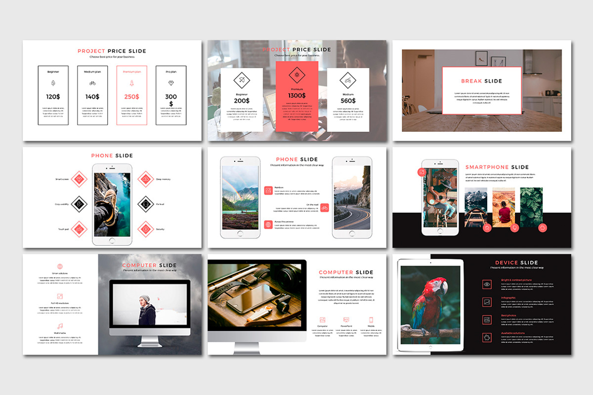Reign PowerPoint Template, a Presentation Template by GrizzlyDesign