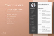 Modern Resume Template for Word, a Resume Template by MAM Design (Thumbnail 10 of 10)