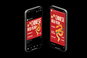 Red Chinese New Year Flyer, a Flyer Template by Neermana (Thumbnail 4 of 4)
