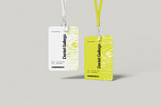 ID Card Mockup For Badge, an Advertising Mockup by Gatamotion (Thumbnail 4 of 5)