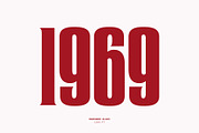 Roadhawk - Condensed Semi Serif, a Serif Font by Hindia Studio (Thumbnail 3 of 11)