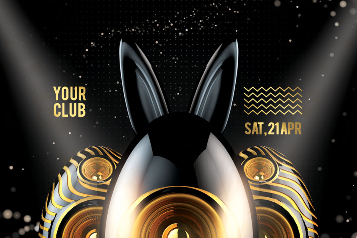 Happy Easter Party Flyer, a Flyer Template by Artolus (Photo 3 of 3)