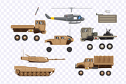 Military Vehicles | Graphic Objects ~ Creative Market