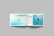 A4 Landscape Magazine Mockup, a Print Template by seramoe (Thumbnail 2 of 8)