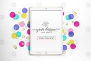 Giant Confetti Mockup Bundle, a Books & Magazine Mockup by Garlic Friday Design (Thumbnail 7 of 18)