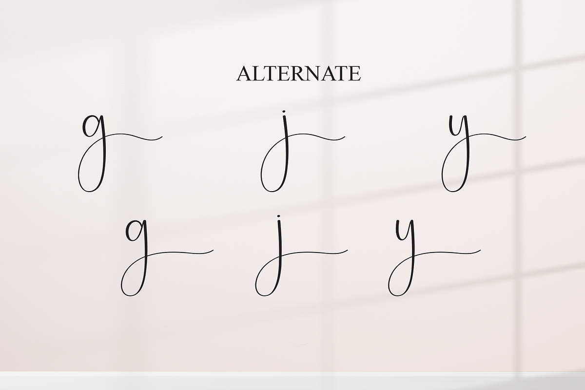 Family Signature | Script Font, a Handwritten Font by Scratchones (Photo 8 of 9)