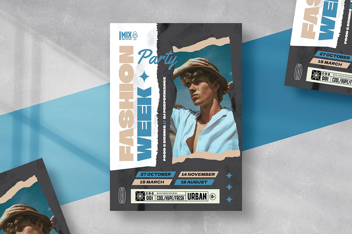 Fashion Flyer Template, a Flyer Template by Hubzway