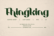 Willie Vintage Display Font, a Font by Helotype (Thumbnail 9 of 9)