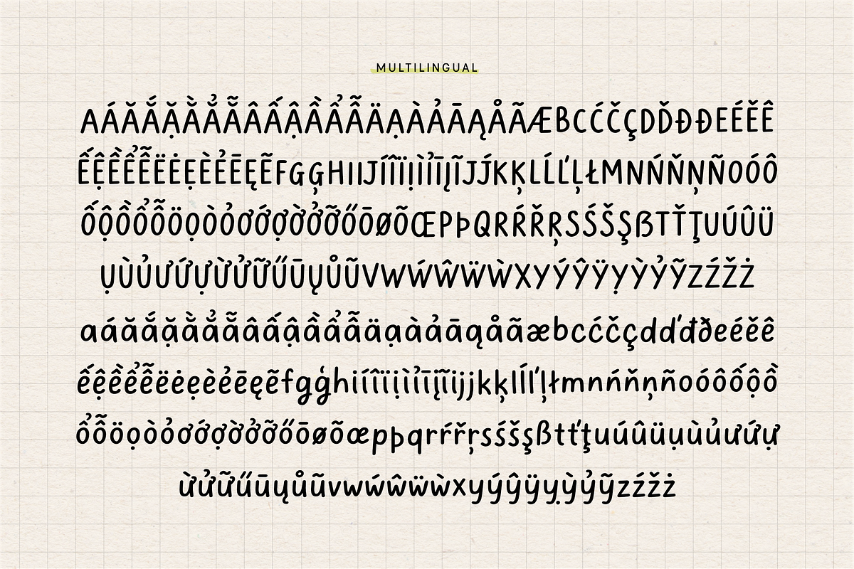 ELASTIQUE STYLO | Font Family, a Handwritten Font by type peace (Photo 14 of 18)