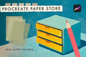 Paper Store Procreate Paper Textures