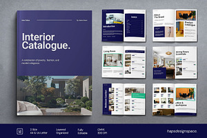 Interior Product Catalog, a Magazine Template by Haps Space