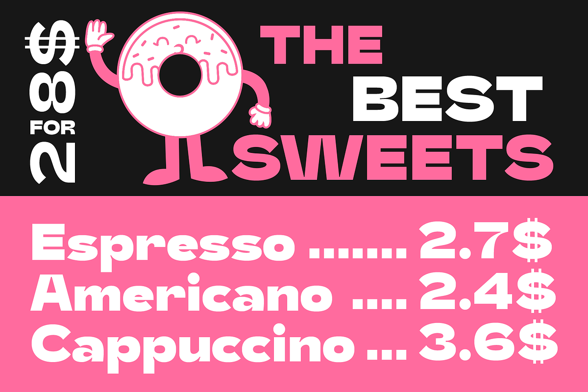 Matio | Font Family, a Sans Serif Font by Larin Type Co. (Photo 6 of 14)