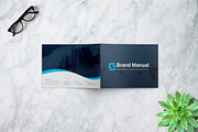 Brand Manual Landscape Brochure, a Brochure Template by BumbleGraph Studio (Thumbnail 2 of 15)