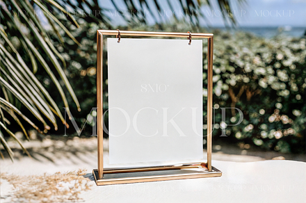 PSD Drink Bar Sign Mockup, a Product Mockup by TatiMockup