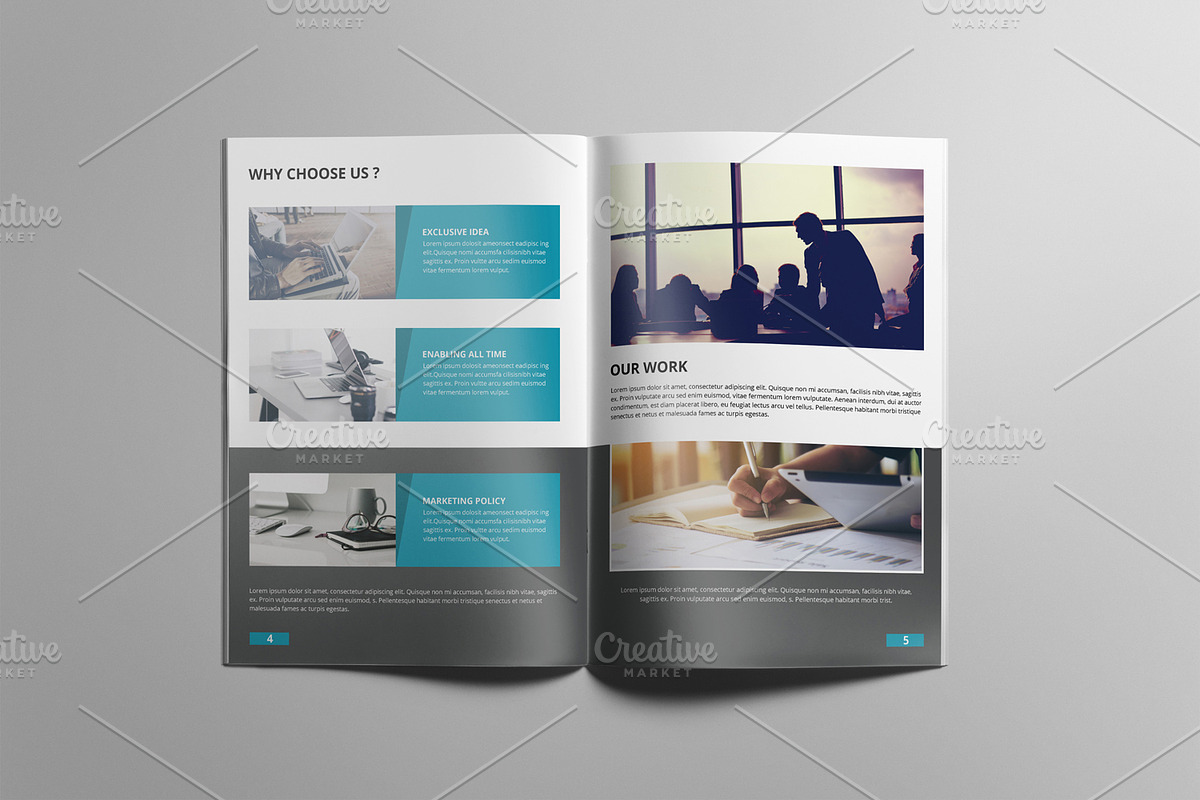 Business Brochure V838, a Brochure Template by Template Shop (Photo 5 of 6)